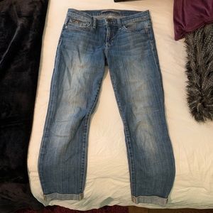 Joe’s straight leg denim jeans
